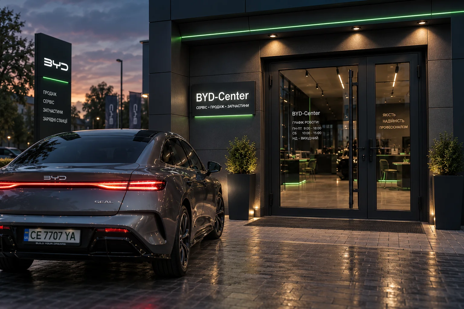 Сервіс електромобілів LeaderAuto